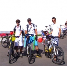 На велосипеде к Черному морю